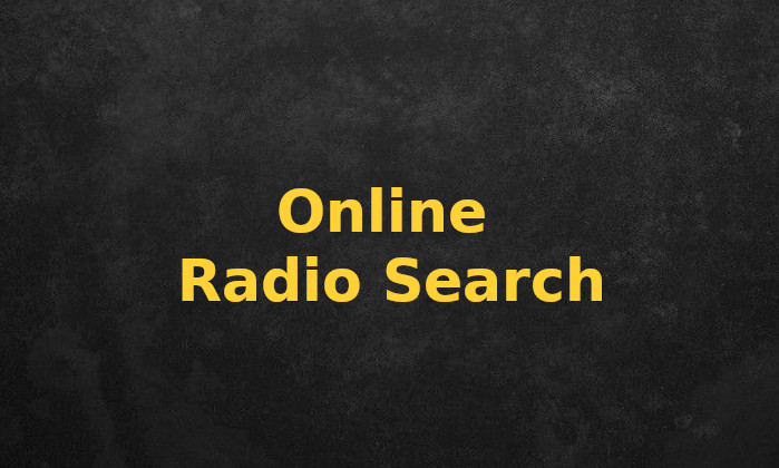 Online Radio Search Engine